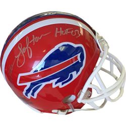 James Lofton Signed Buffalo Bills Replica Mini Helmet HOF 03 (Silver Sig)