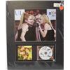 Image 1 : Mulberry Lane (Band) Signed 11X14/CD Custom Matted