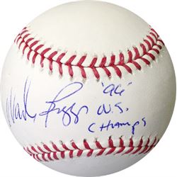 Wade Boggs Signed Official Major League Baseball 96 WS Champs (New York Yankees)