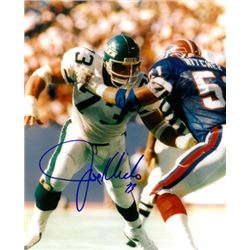 Joe Klecko Signed New York Jets 8X10 Photo (Vs Bills-New York Sack Exchange)