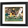 Image 1 : Paul Hornung Signed Green Bay Packers 8X10 Photo Custom Framed (Horizontal Run)