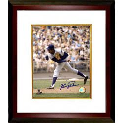 Fergie Jenkins Signed Chicago Cubs 8X10 Photo Custom Framed (Pitching)