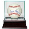 Image 1 : Frank Robinson Signed Official Major League Baseball HOF 82 W/ Glass Case