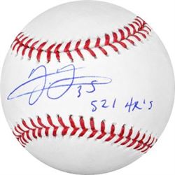 Frank Thomas Signed Official Major League Baseball 521 HR's (Chicago White Sox/Toronto Blue Jays)