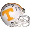 Image 1 : Bill Bates Signed Tennessee Volunteers Mini Helmet Go Vols!