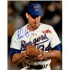Image 1 : Nolan Ryan Signed Texas Rangers Bloody Lip 8X10 Photo- Steiner Hologram