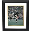 Image 1 : Dick Butkus Signed Chicago Bears 8X10 Photo Custom Framed (Navy Jersey Run)