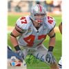 Image 1 : AJ Hawk Signed Ohio State Buckeyes 8X10 Photo