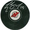 Image 1 : Travis Zajac Signed New Jersey Devils Hockey Puck