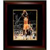 Image 1 : AC Green Signed Los Angeles Lakers 8X10 Photo Custom Framed (Yellow Jersey)