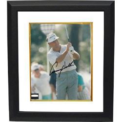 Lanny Wadkins Signed 8X10 Photo Custom Framed- Mounted Hologram