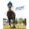 Image 1 : Smarty Jones Signed 2004 Preakness Horse Racing 8X10 Photo Go Smarty Go