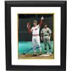 Image 1 : Pete Rose Signed Cincinnati Reds 8X10 Photo Custom Framed (4192 Record Breaker)- PSA Hologram