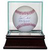 Bob Turley Signed Official Major League Baseball W/ Glass Case 1958 CY Young- JSA Hologram