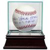 Frank Howard Signed Official Major League Baseball Dual Hondo & 1963 WS Champs W/ Glass Case (Dodger