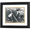 Image 1 : Johnny Rodgers Signed Nebraska Cornhuskers 8X10 Photo Custom Framed (Black Signature-Heisman)