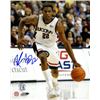Image 1 : Rudy Gay Signed Connecticut Huskies 8X10 Photo (Dribbling)