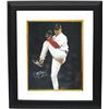 Image 1 : Curt Schilling Signed Boston Red Sox 16X20 Photo Custom Framed (2004 World Series)