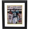 Image 1 : Brian Dawkins Signed Philadelphia Eagles 16X20 Photo Custom Framed #20 (Vertical-Green Jersey-Flex)