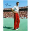 Image 1 : Tom Osborne Signed Nebraska Cornhuskers 16X20 Photo On Field (3X National Champ)