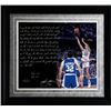 Image 1 : Christian Laettner Duke Blue Devils 1992 Facsimile 'The Shot'  Vs Kentucky Framed 16X20 Story Photo