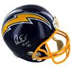 Dan Fouts Signed San Diego Chargers Full Size Navy Proline TB Helmet HOF 93- Steiner Hologram