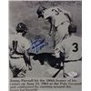 Image 1 : Jimmy Piersall Signed New York Mets 8X10 B&W Photo Backwards Run- JSA Hologram