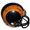 Dick Vermeil Signed St. Louis Rams TB Replica Mini Helmet W/ Dual Coach & Super Bowl XXXIV Champs