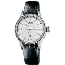 Oris  Artelier Date Diamonds  Women Watch