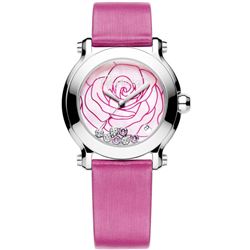 Chopard  Happy Sport Medium 36Mm La-Vie-En-Rose  Women Watch