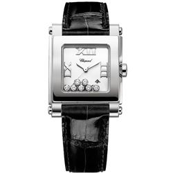 Chopard  Happy Sport Square Medium  Women Watch