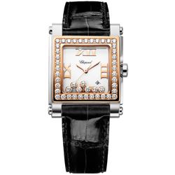 Chopard  Happy Sport Square Medium  Women Watch