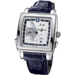 Ulysse Nardin  GMT Quadrato Dual Time  Men Watch