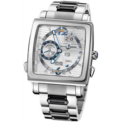Ulysse Nardin  Quadrato Dual Time Perpetual  Men Watch