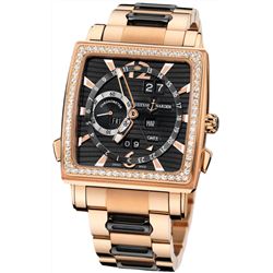 Ulysse Nardin  Quadrato Dual Time Perpetual  Men Watch