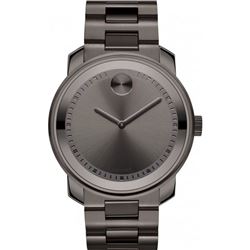 Movado  Bold  Gunmetal Gray Steel  Men Watch