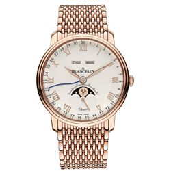 Blancpain  Villeret Complete Calendar 8 Jours  Men Watch