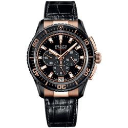 Zenith  El Primero Stratos Flyback  Men Watch