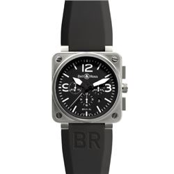 Bell  Ross  Aviation BR 01 Chronograph 46Mm  Men Watch