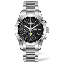 Longines  Conquest Chronograph Moonphase  Men Watch