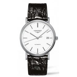 Longines  Presence  Automatic 39Mm Leather  Men Watch