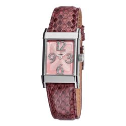 Eterna  1935  Swiss Automatic Pink Leather  Women Watch