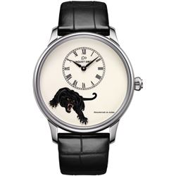 Jaquet Droz  Les Ateliers DArt Petite Heure Minute Enamel Painting  Men Watch