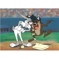 Yer Out! Bugs And Taz - Dodgers