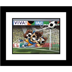 Taz Soccer 16 X20 Giclee