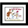 People Are Bunny 16X20 Lobby Card Giclee