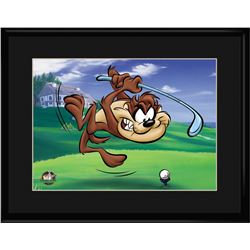 Taz Tee Off  11X14 Lithograph