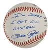 Image 1 : Sorry I Bet On Baseball Signed Pete Rose Ball