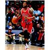 Image 1 : Aaron Brooks Signed Chicago Bulls Action 8X10 Photo