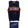 Image 1 : Mike Ditka Signed "Da Coach" Navy Coaching Sweater Vest
